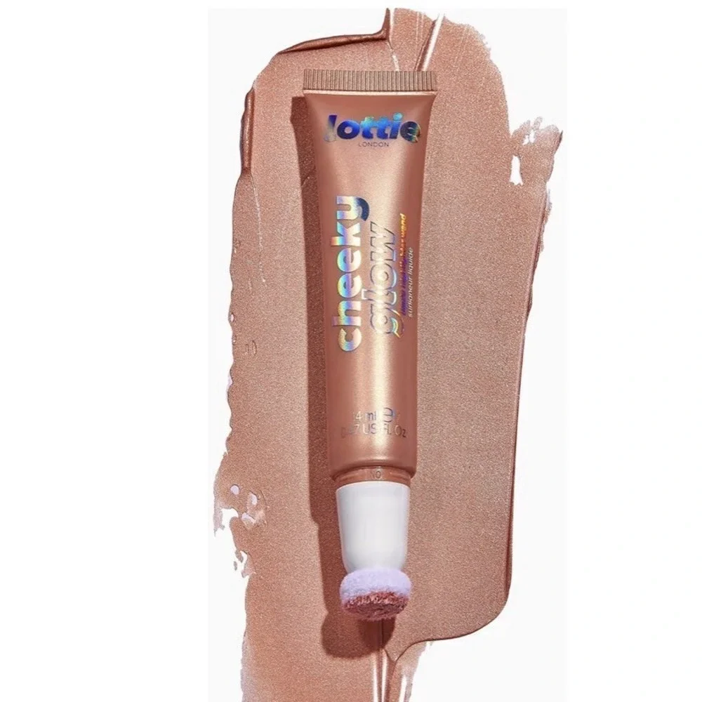 2X‎ Lottie London Cheeky Glow in Peach Bellini, Liquid Blush & Sheer Highlighter